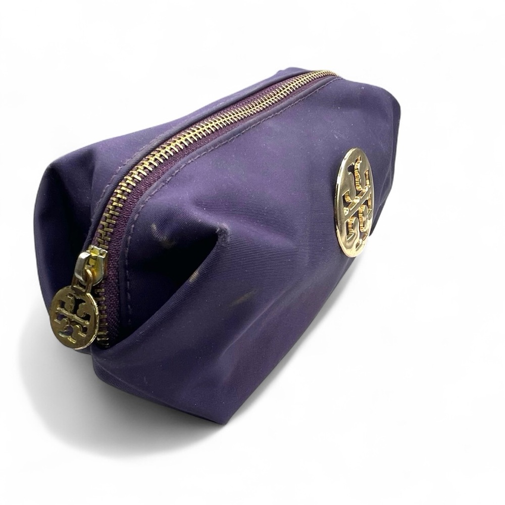 🎉HP! ❤️ Tory Burch Nylon Logo Zipper Pouch - Picture 3 of 8